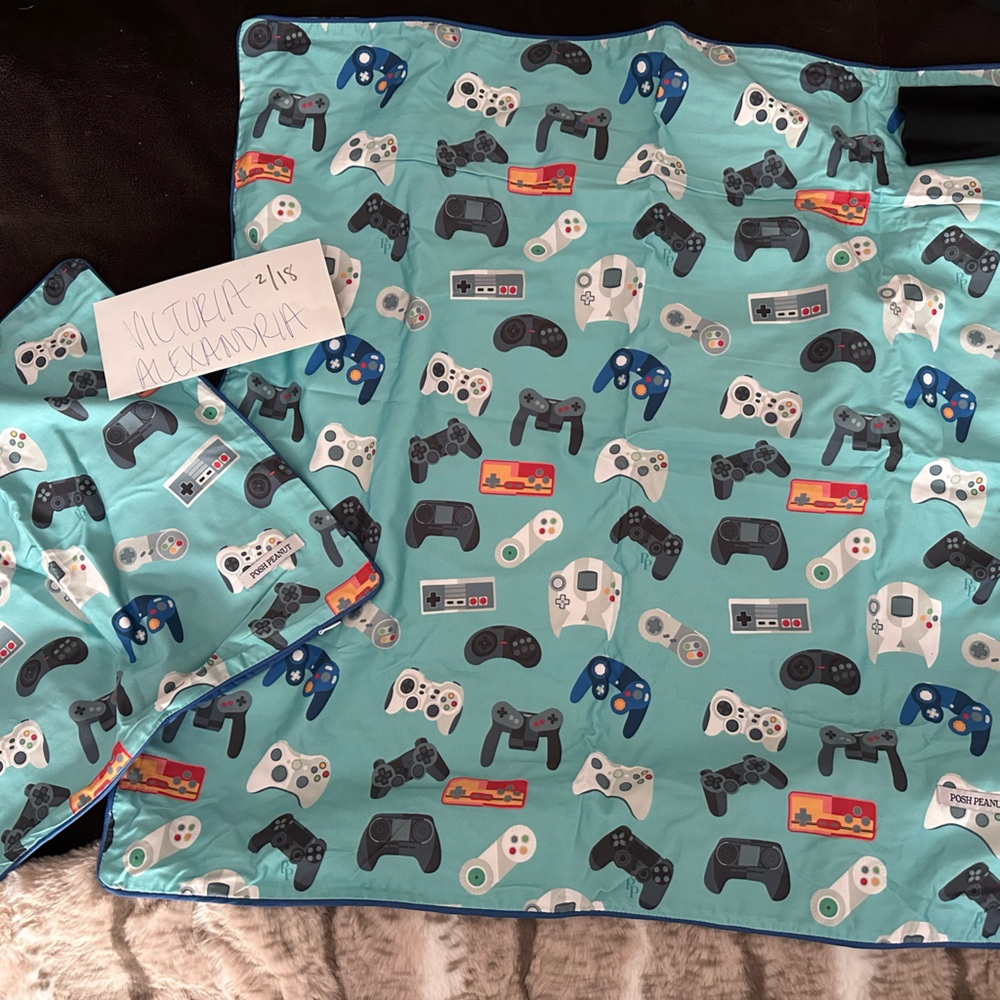 Posh peanut gamer pillow cases